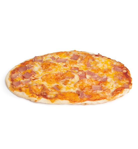 Pizza Ovalada Jamón York y Queso 390 g
