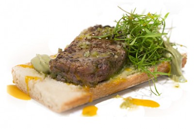 Bocadillo de Steak Tartar